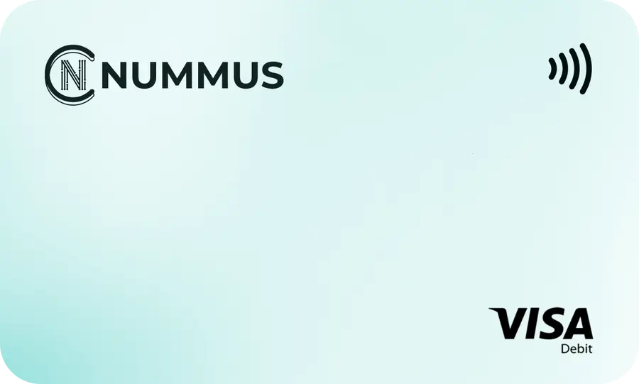 Nummus Mint Visa card